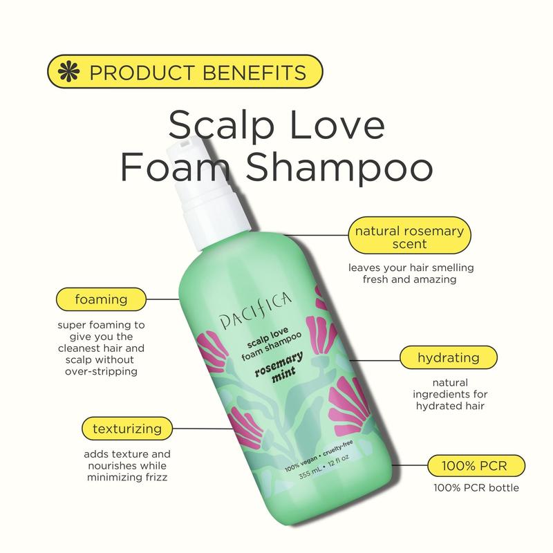 Rosemary Mint Scalp Love Foam Shampoo