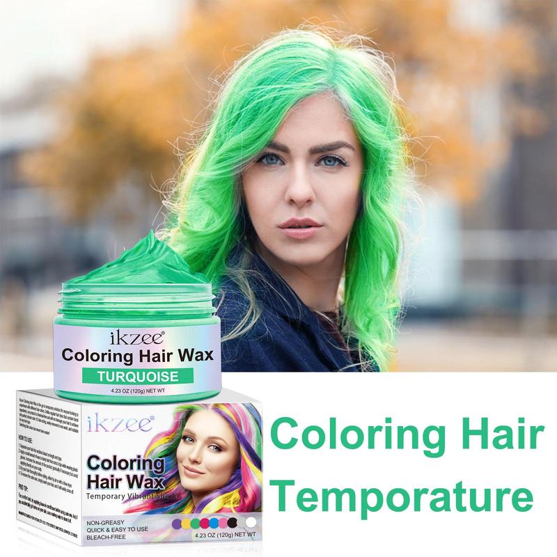 120g Semi-permanent Hair Dye, 9 Colors Hair Color Mud, Gentle Coloring Hair Dye, Hair Care & Styling Product for Women & Men