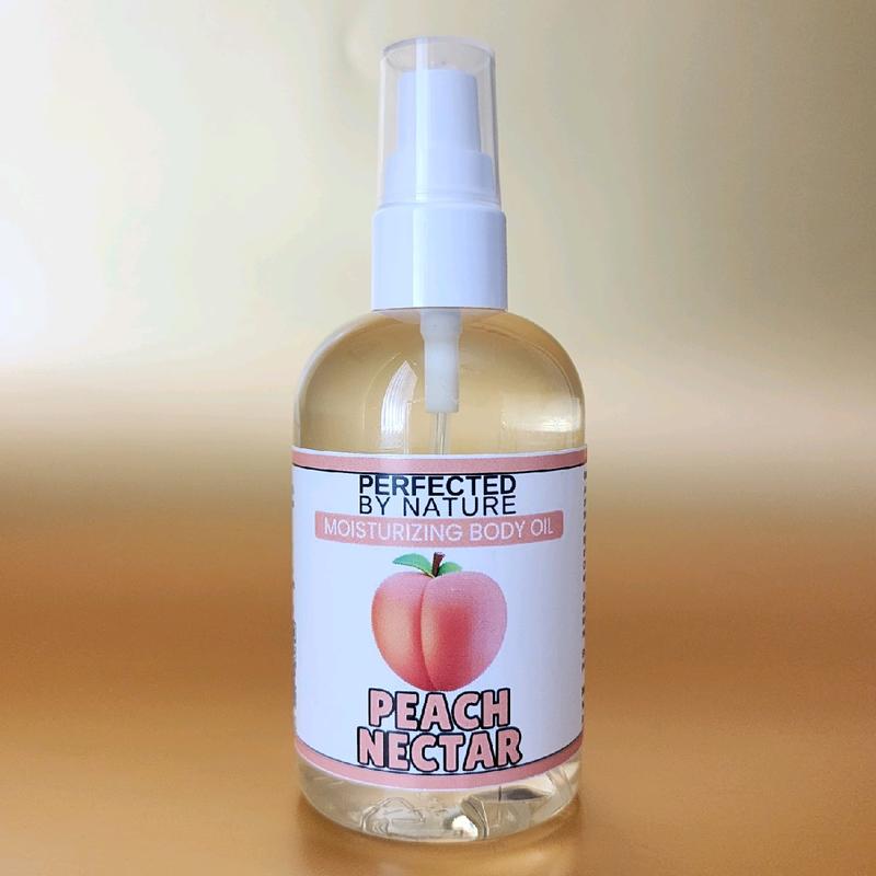 Body Oil Peach Nectar - Nourishing Moisturizer for Ultimate Comfort and Body Care