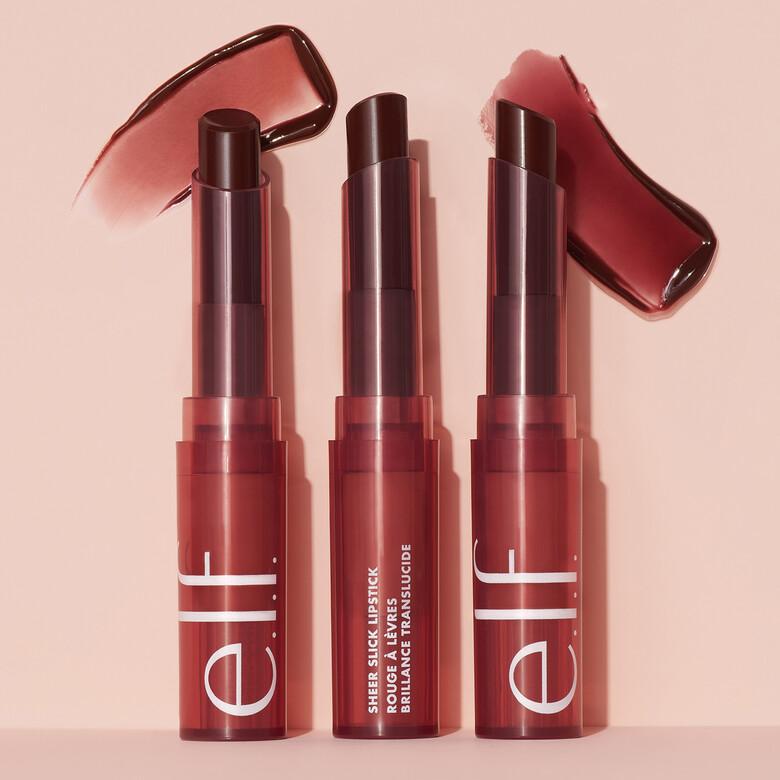 e.l.f.-Sheer Slick Lipstick Black Cherry