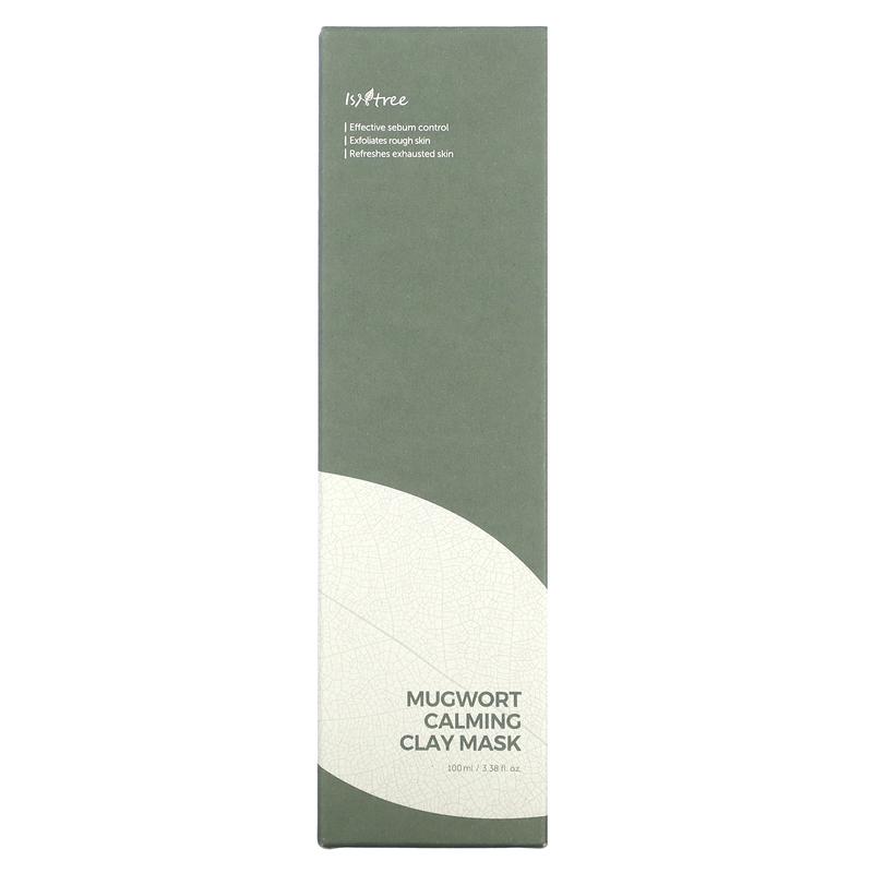 ISNtree Mugwort Calming Clay Beauty Mask, 3.38 fl oz (100 ml)