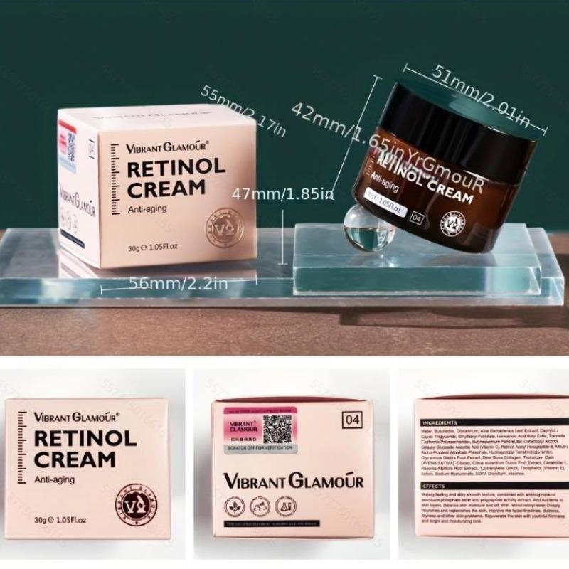 Retinol Moisturizing Face Cream, Vitamin C& E Skin-Lifting Cream, Hydrating Moisturizer