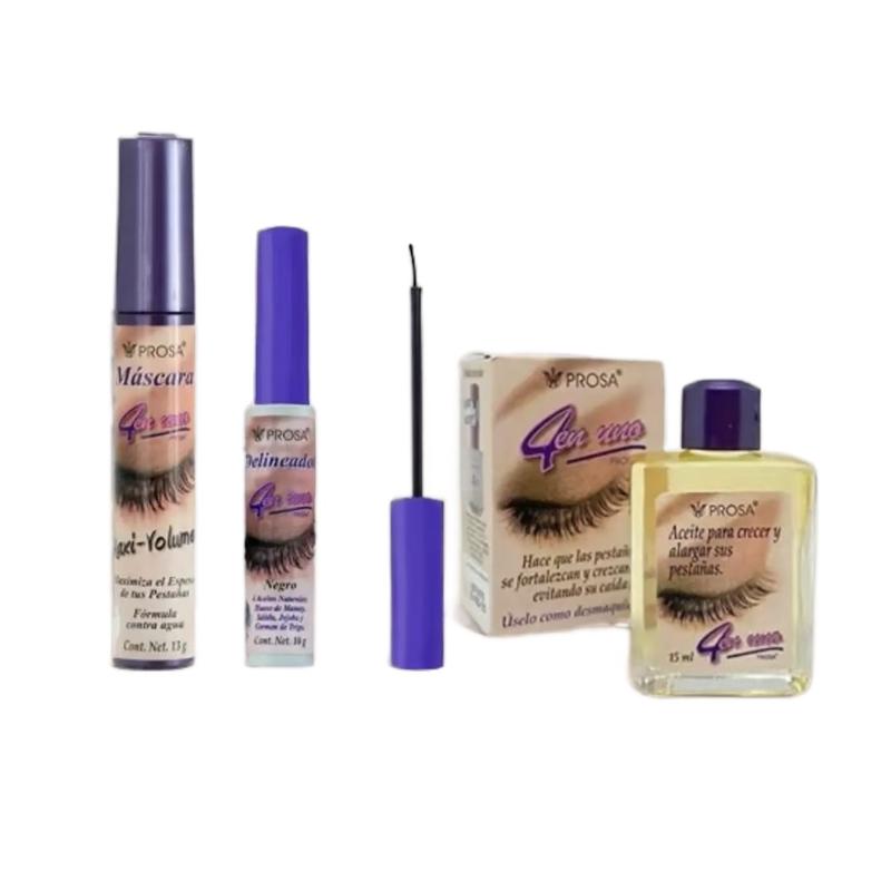 PROSA Maxi-Volumen ,Eyeliner and Oil All-in One Set