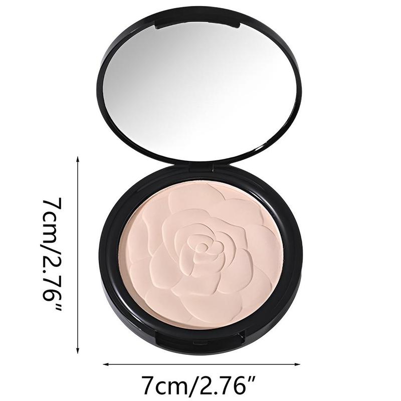 24 Hours Oil Control Makeup Powder, 1 Count Moisturizing Brightening Ultra-matte Press Powder