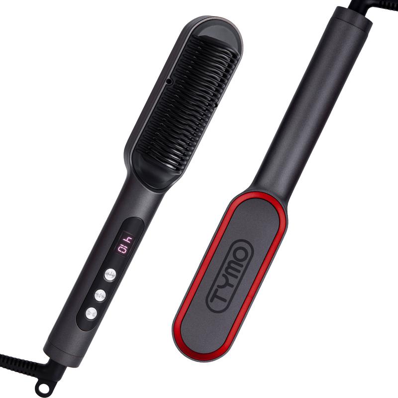 TYMO Ring Plus Ionic Hair Straightener Brush & ROVY COMPACT- Compacted Wave Curling Iron for Easy Comfort Styling hair