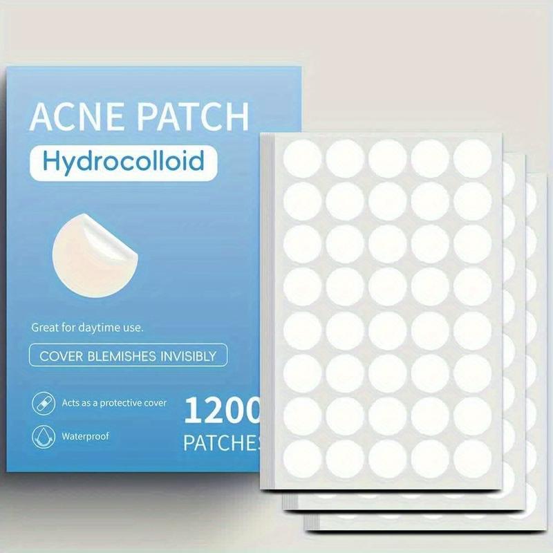 1200 Pure Blue Transparent Acne Patches Skincare Skin Repair Skincare Skin Repair