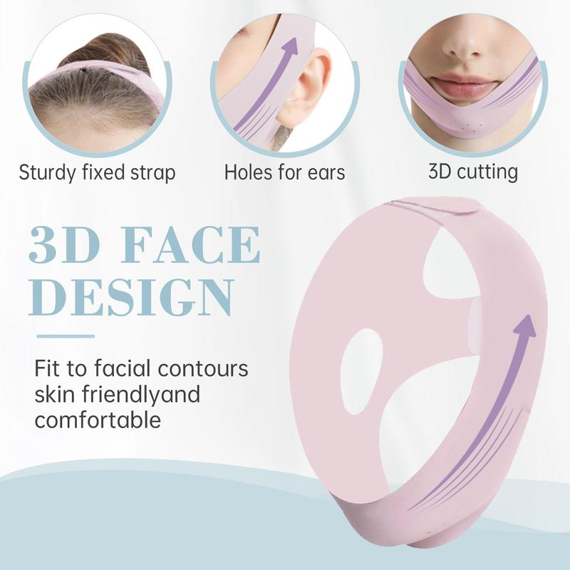 Face Lifting Strap, Double Chin Lifting Belt, Facial Skin Lifting Tool, Facial Skin Care Tool for Women, Skin Care Tools