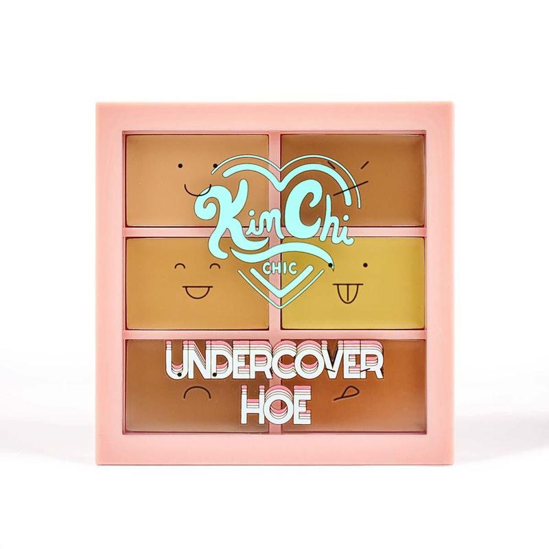 KimChi Chic Undercover Hoe Concealer Palette - Ultra Creamy, Long-wearing Color Correcting Makeup