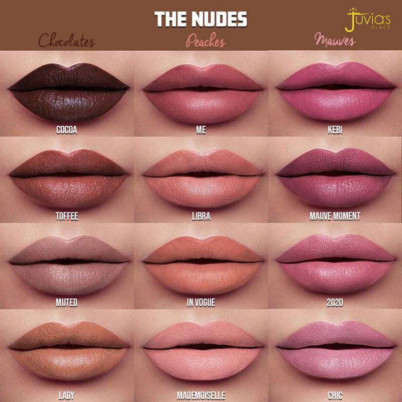 The Mini Nudes Velvety Matte Lipstick- Travel Friendly, Long Lasting and Hydrating Shades for all Skin Tones.