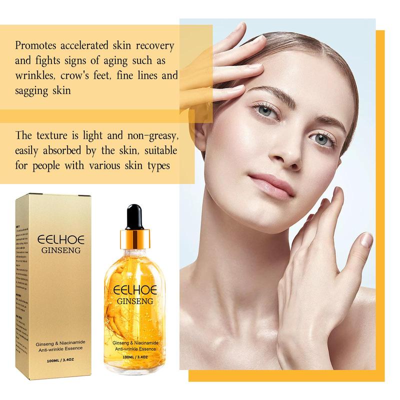 Ginseng Serum Moisturizes the Skin and Tightens the Face