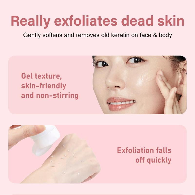 50g Purifying Exfoliating Gel, 1 2 Counts Deep Cleansing Face Exfoliator, Facial Skin Care Product for Women & Men