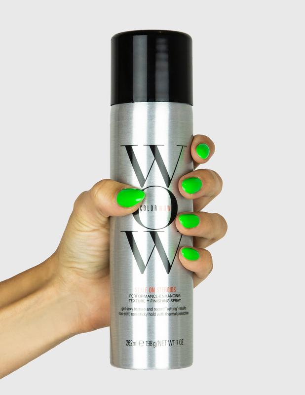 Color Wow Style on Steroid Texturizing Spray, Non-Sticky Heat Protectant Haircare