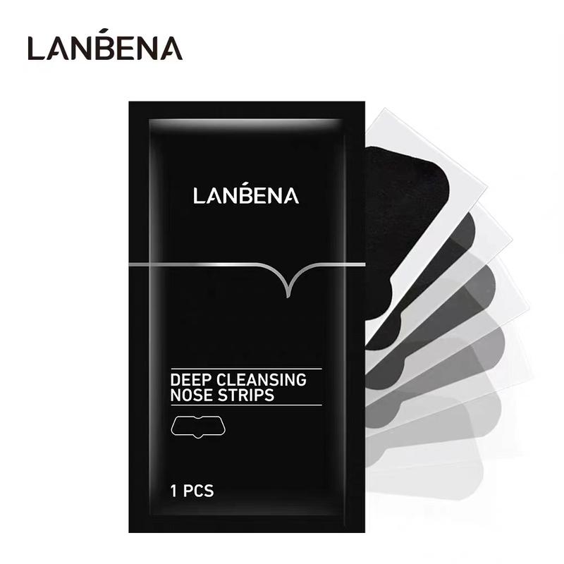 LANBENA Charcoal Nose Strips, Charcoal Blackhead Remover Pore Strip Skincare Comfort