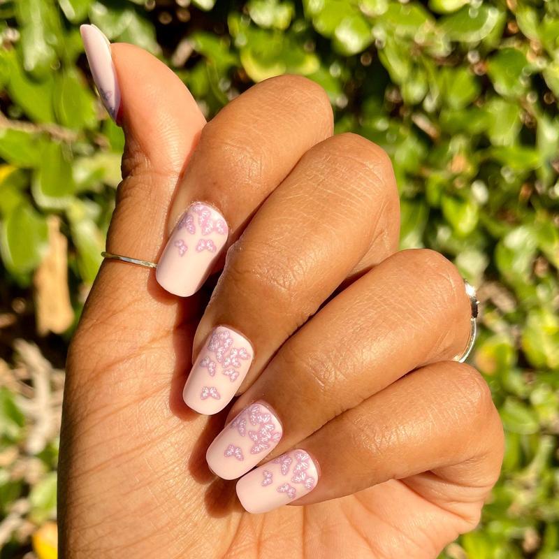 Butterfly Ombre - Press-On nails | Short | Squoval