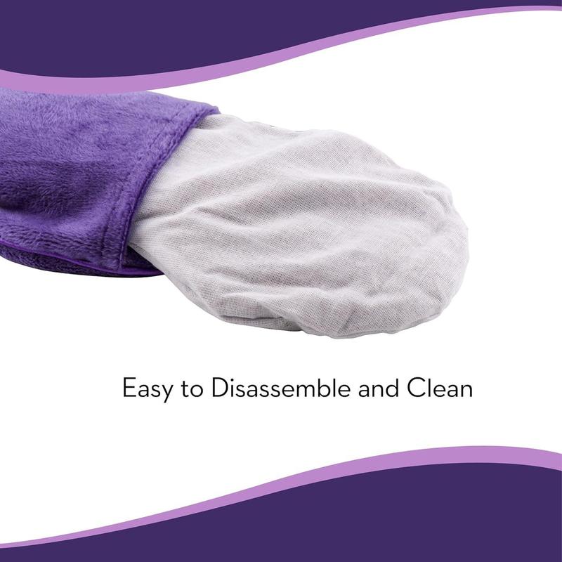 Heated Eye Mask, Moist Heat Eye Compress Microwave Warm Eye Mask for Dry Eyes, Good for Blepharitis, Itchy Eyes etc.