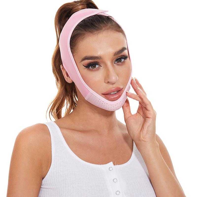 Reusable Double Chin Reducer, V Line Mask, Facial Slimming Chin Strap, Chin Up Mask, Face Lifting Belt, V Shape Face Lifting Tool