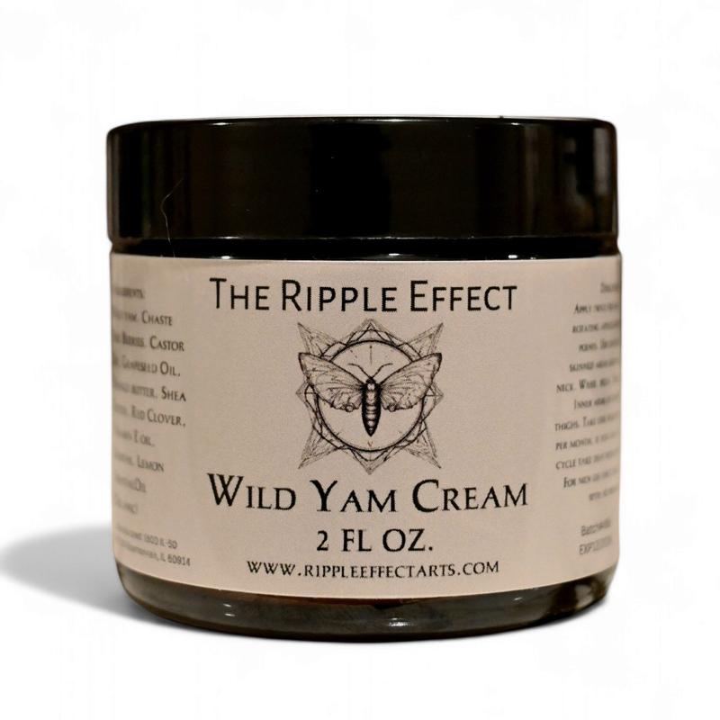 Organic Wild Yam Cream 2 oz Lemon