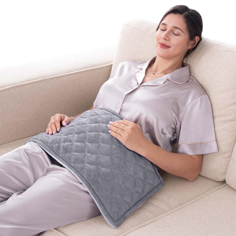 OCOOPA Graphene Heating Pad, First-Ever 8-Layer HeatLock, Ultra Rapid Heat, for Lower BackPain and Period Cramps Relief, 6 Heat Settings