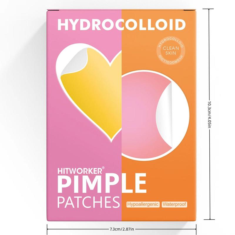 Hydrocolloid Pimple Patch, 400pcs box Hypoallergenic Acne Covering Stickers, Spot Cover Stickers for Face and Skin, Skin Care Products