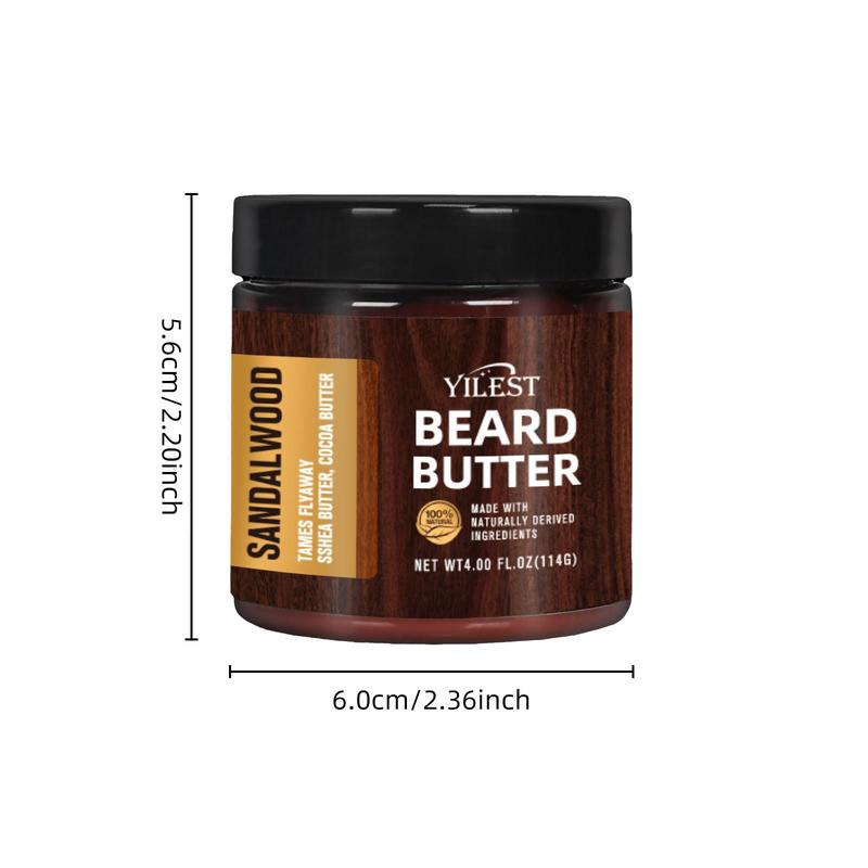 Every Man Jack Beard Oil & Beard Butter Bundle - Sandalwood Fragrance - Rejuvenates, Hydrates & Styles Dry Beards - Naturally Derived with Cocoa Butter and Shea Butter