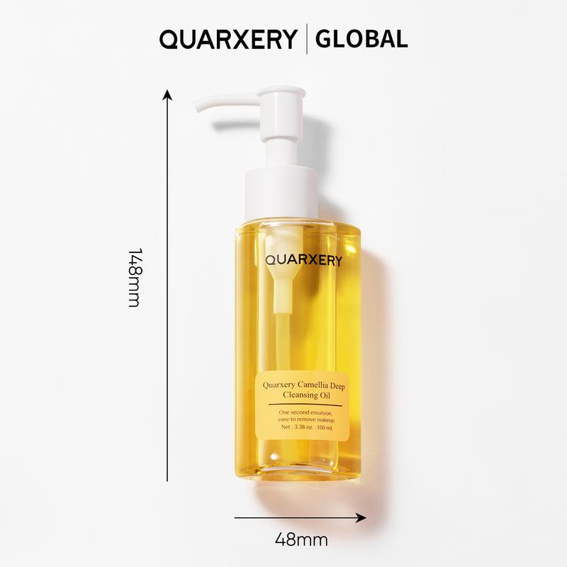 QUARXERY Deep Cleansing Oil, Facial Cleansing Oil, Makeup Remover, Cleanses without Clogging Pores, Residue-Free, Fragrance and Colorant Free, All Skin Types black friday deals