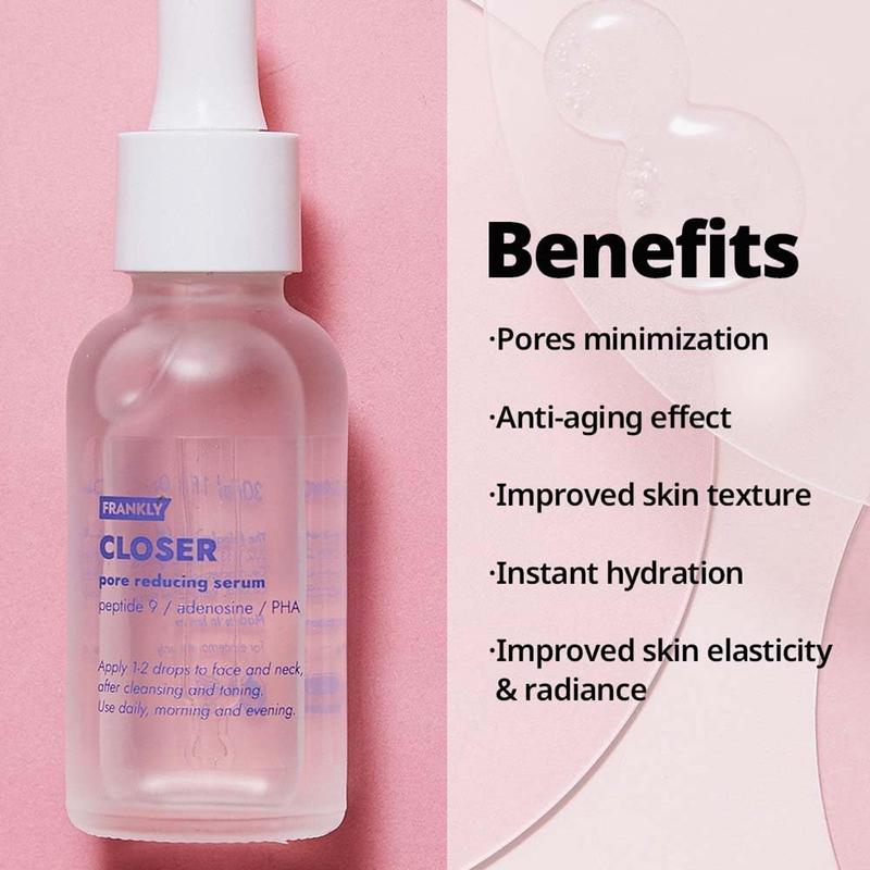 Frankly - Closer Serum [Pore Minimizer, Vegan Collagen, 9 Peptides & Anti-Aging]