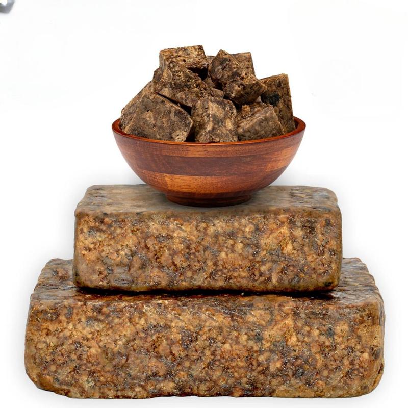 Pure natural African black soap body cleansing bath soap face wash deep cleansing