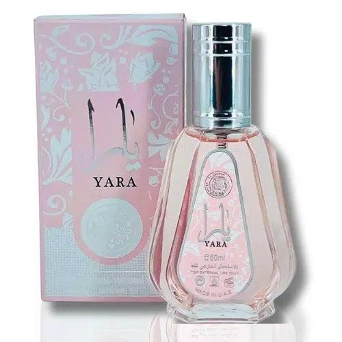 Yara Perfume (1.7oz) + yara Deodorant (6.67oz) + yara Air Freshener (10.0 oz) from lattafa Perfumes (unisex)