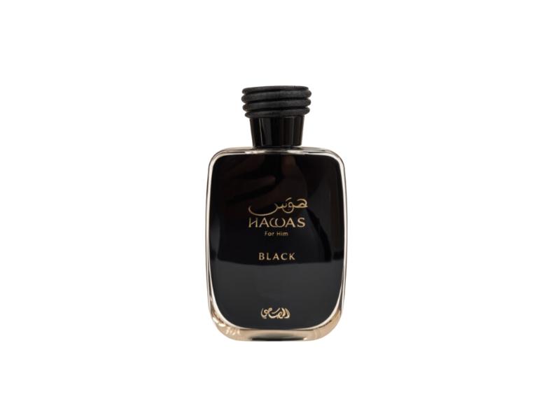 HAWAS BLACK FOR MEN 3.4 EDP NEW Official Release long lasting