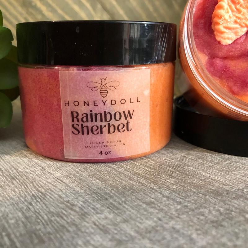 Rainbow Sherbet Sugar Scrub