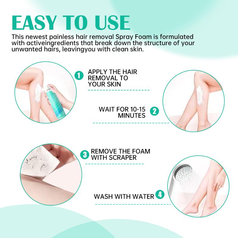 VGO-Hair removal spray foam Mousse hair removal Rapid conditioning Non-irritating-A