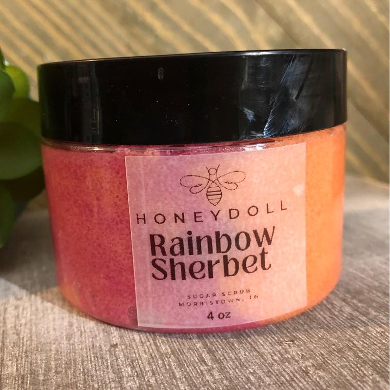 Rainbow Sherbet Sugar Scrub