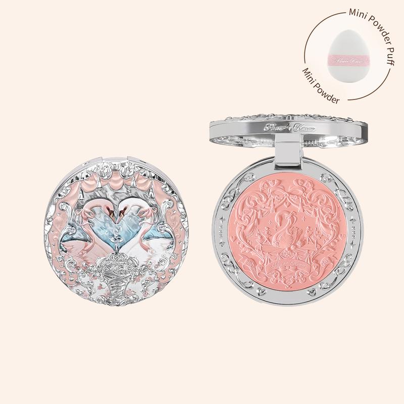 Flower Knows Swan Ballet Collection Embossed Blush